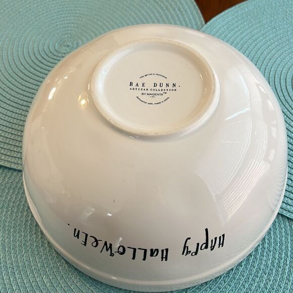 Rae Dunn Ceramic Happy Halloween Bowl - Picture 4 of 4